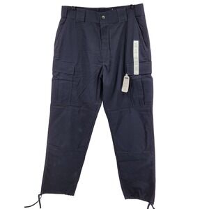 5.11 Tactical Series Cargo Pants Men's 35.5x39 Double Knee Navy Blue 74004